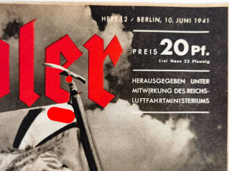 Der Adler "Immer am Feind" Heft Nr. 12  vom 10. Junii 1941