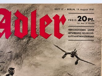 Der Adler "Stukas gegen Sowjet-Panzer!" Heft...