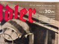 Der Adler "Den Gegner im Visier" Heft Nr. 20  vom 30. September 1941