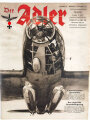 Der Adler "Laerosilurante germanico/Das deutsche Torpedoflugzeug" deutsch/italienische Ausgabe, Heft Nr. 21  vom 21.Oktober 1941