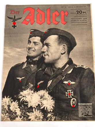 Der Adler "Den Sowjets entwischt" Heft Nr. 26  vom 23. Dezmber 1941