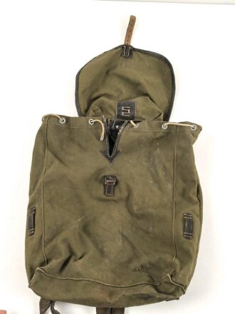 Rucksack Heer, kleine Ausführung für Artillerie. Gebraucht, datiert 1942