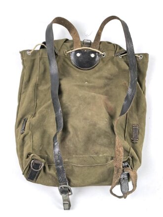 Rucksack Heer, kleine Ausführung für Artillerie. Gebraucht, datiert 1942