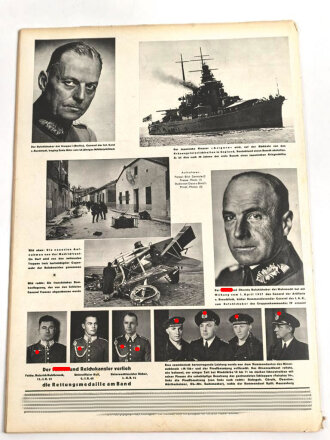 Die Wehrmacht "Uniformen des deutschen Heeres", Heft Nr. 11 vom 9. April 1937