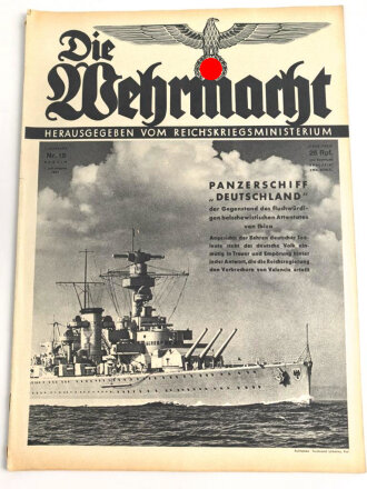 Die Wehrmacht "Panzerschiff Deutschland", Heft...