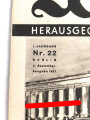 Die Wehrmacht "Reichsparteitag 1937: Tag der Wehrmacht", Heft Nr. 22 , Zweite September Ausgabe 1937