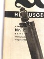 Die Wehrmacht "Wehrmacht - Manöver ", Heft Nr. 21 , Erste September Ausgabe 1937