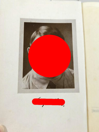 Adolf Hitler " Mein Kampf" Blaue Ganzleinenausgabe von 1939. gebraucht