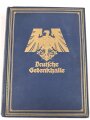 "Deutsche Gedenkhalle - Bilder aus der vaterländischen Geschichte" datiert 1923, 472 Seiten 