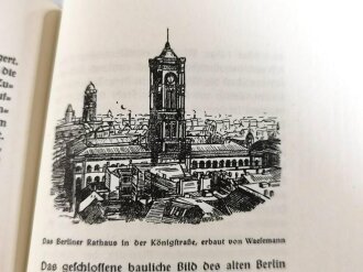 "Chronik der Reichshauptstadt" datiert 1940, 80 Seiten, gebraucht, DIN A5