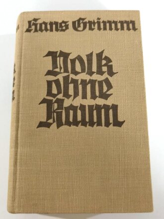 "Volk ohne Raum" datiert 1926, 1299 Seiten, DIN A5, gebraucht