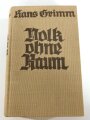 "Volk ohne Raum" datiert 1926, 1299 Seiten, DIN A5, gebraucht