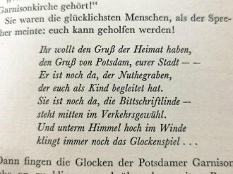 "Wir beginnen das Wunschkonzert für die Wehrmacht" datiert 1940, 224 Seiten, DIN A5, gebraucht