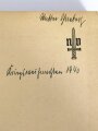 "Wir beginnen das Wunschkonzert für die Wehrmacht" datiert 1940, 224 Seiten, DIN A5, gebraucht