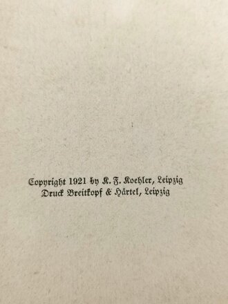 "Scapa Flow - Das Grab der deutschen Flotte" datiert 1921, 155 Seiten, DIN A5, gebraucht