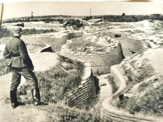 "Sieg über Frankreich - Berichte und Bilder" datiert 1940, 187 Seiten, DIN A5, gebraucht