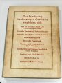 "Grosse Deutsche Kunstausstellung 1937 - Offizieller Ausstellungskatalog", datiert 1937, DIN A5, gebraucht