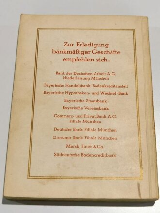 "2. Deutsche Architektur- und Kunsthandwerkausstellung - Offizieller Ausstellungskatalog", datiert 1938, DIN A5, gebraucht