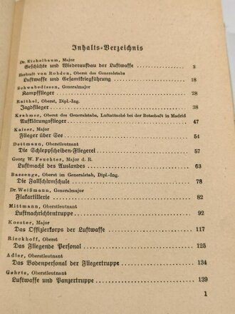 "Das Buch von der Luftwaffe", 259 Seiten, DIN A5, gebraucht