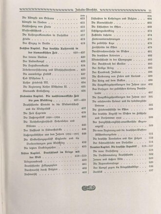 "Deutschland in Vergangenheit und Gegenwart" datiert 1925, DIN A4, mit 550 Seiten, gebraucht