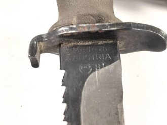 Österreich, Glock Feldmesser FM81 mit Säge, gebraucht