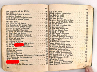 "SA Liederbuch" datiert 1933, 293 Seiten, DIN A5, gebraucht