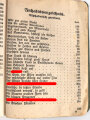 "SA Liederbuch" datiert 1933, 293 Seiten, DIN A5, gebraucht