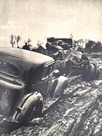 "Flak vor" datiert 1943,  387 Seiten, DIN A4, gebraucht