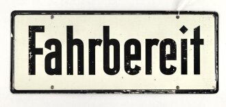 Schild für Kraftfahrzeug Instandsetzungseinheiten der Wehrmacht 10 x 25cm