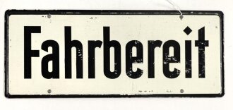 Schild für Kraftfahrzeug Instandsetzungseinheiten der Wehrmacht 10 x 25cm