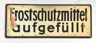 Schild für Kraftfahrzeug Instandsetzungseinheiten...