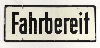 Schild für Kraftfahrzeug Instandsetzungseinheiten der Wehrmacht 10 x 25cm