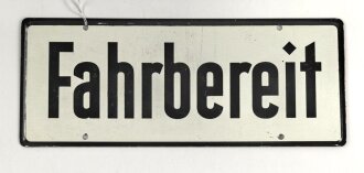 Schild für Kraftfahrzeug Instandsetzungseinheiten der Wehrmacht 10 x 25cm