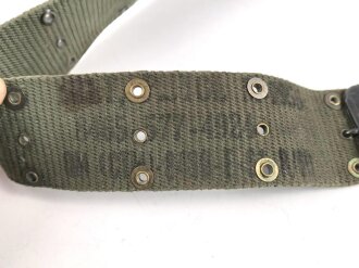 U.S. Army M 1956 pistol belt, large, used