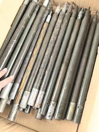 U.S. tent pole, well used, you will receive 3 pieces