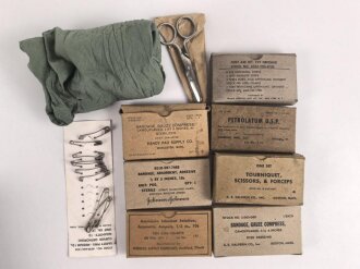 U.S. Army  First Aid Kit, general purpose, with contents.