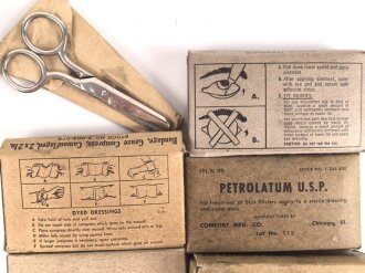 U.S. Army  First Aid Kit, general purpose, with contents.