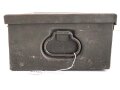 U.S. Medical Department . German  WWII vehicle first aid case, used by " CPL. W.W. Tolley" 164 Engr. Bn for medical supplies. Origianl paint.