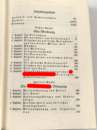 Adolf Hitler " Mein Kampf" Volksausgabe Jubiläumsausgabe 1935