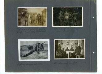 1. Weltkrieg, Fotoalbum mit 162 Aufnahmen Ostfeldzug, Polen.