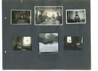 1. Weltkrieg, Fotoalbum mit 162 Aufnahmen Ostfeldzug, Polen.