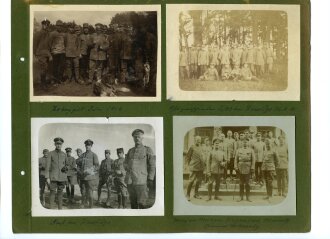 1. Weltkrieg, Fotoalbum mit 162 Aufnahmen Ostfeldzug, Polen.