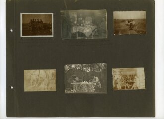 1. Weltkrieg, Fotoalbum mit 162 Aufnahmen Ostfeldzug, Polen.