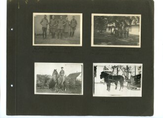 1. Weltkrieg, Fotoalbum mit 162 Aufnahmen Ostfeldzug, Polen.