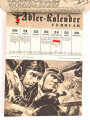 "Adler-Kalender 1944"   DIN A5, Deckblatt lose