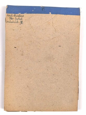 "Adler-Kalender 1943" DIN A5, Deckblatt fehlt