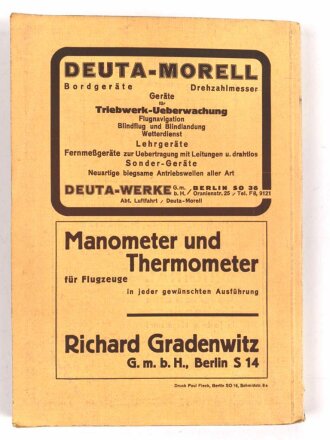 "Handbuch für Flugmotorenkunde"  datiert 1935, 176 Seiten, über DIN A5