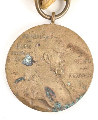 Preussen Preußen Centenarmedaille 1897, mit Band