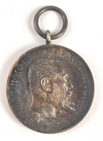 Württemberg Silberne Militärverdienstmedaille König Wilhelm II. 1892 - 1918