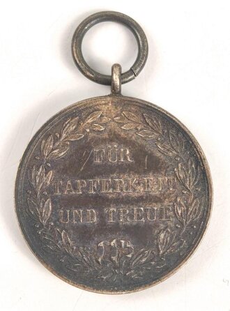 Württemberg Silberne Militärverdienstmedaille...